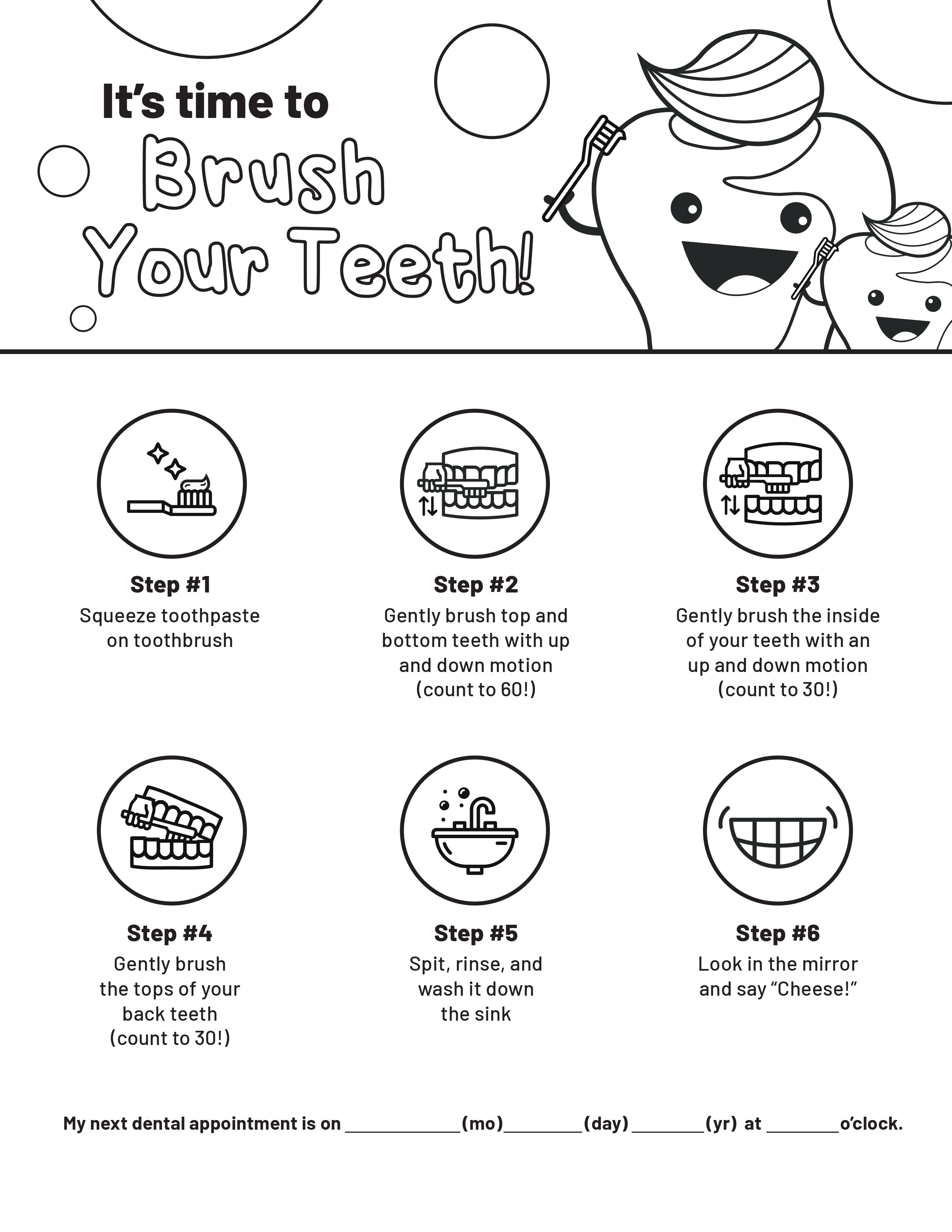 Time to Smile -How to Brush